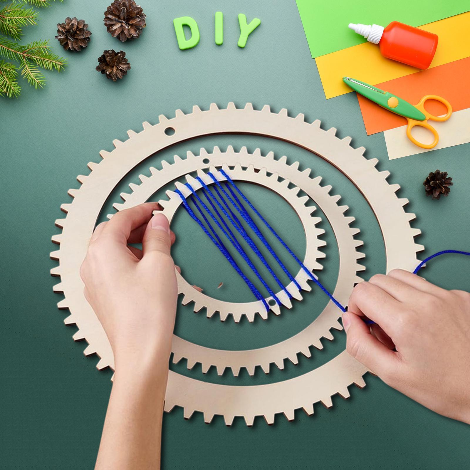 Art Craft Kids - DIY 직조기 키트 나무 프레임 공예