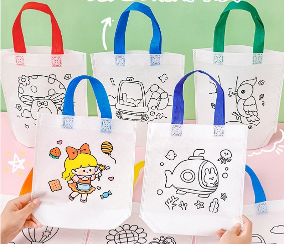Art Craft Notebook - 5세트 DIY 그래피티 가방 마커 포함