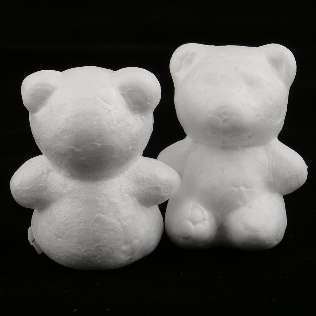 Art Craft Kids - 폼 소재 곰 장식품 페인팅 공예