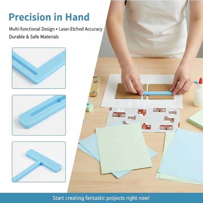 초보자를 위한 6Pcs 스크랩북 제본 도구 키트 스텐실 - Bookbinding Supply Kit 리뷰 및 가격