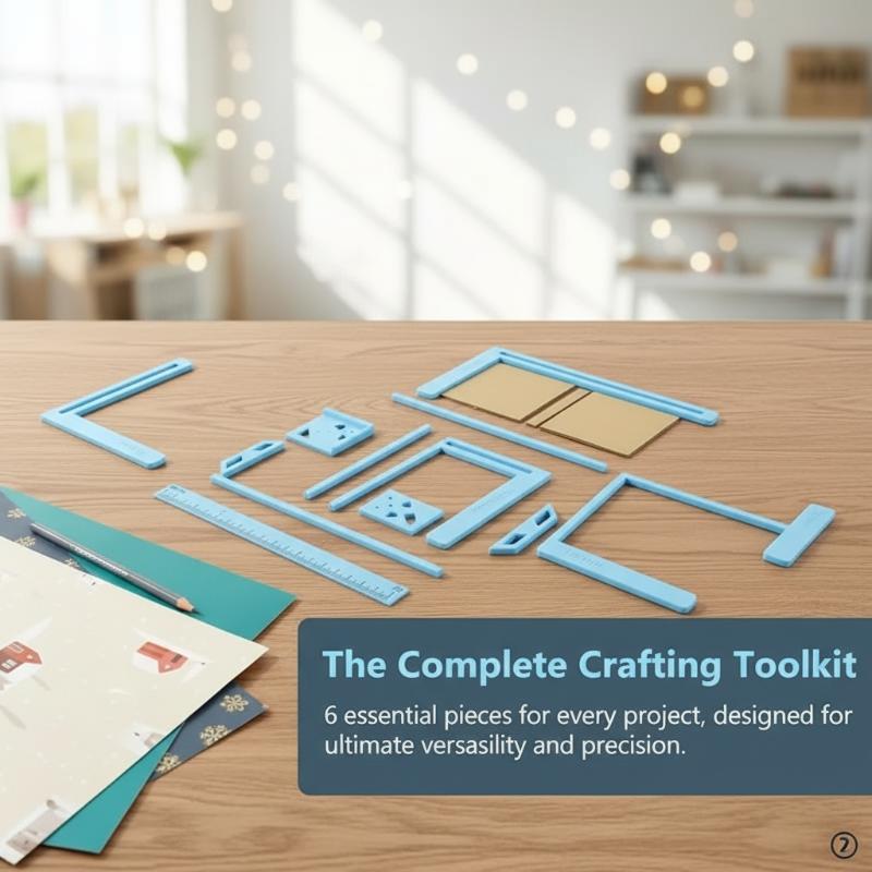 초보자를 위한 6Pcs 스크랩북 제본 도구 키트 스텐실 - Bookbinding Supply Kit 리뷰 및 가격