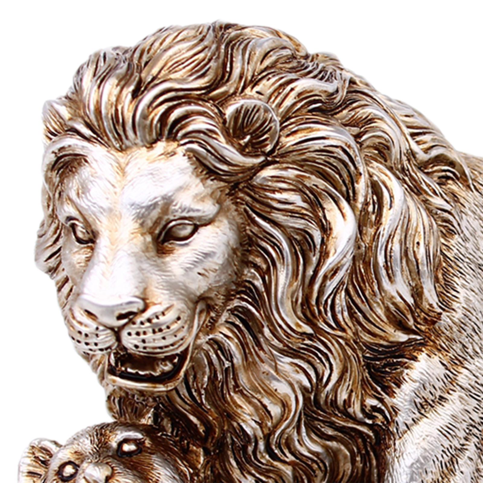 사자상 가정 장식 예술 장식품 데스크탑 집들이 선물 캐 - Art Craft Lion 리뷰 및 가격
