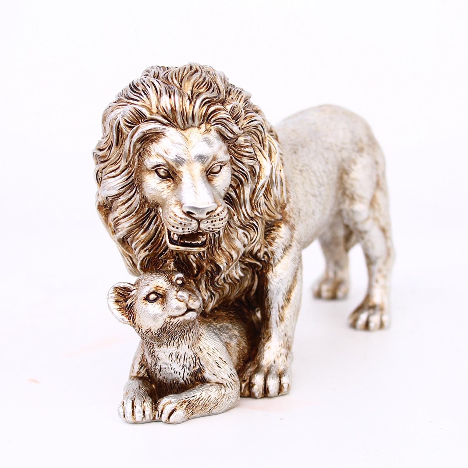 사자상 가정 장식 예술 장식품 데스크탑 집들이 선물 캐 - Art Craft Lion 리뷰 및 가격