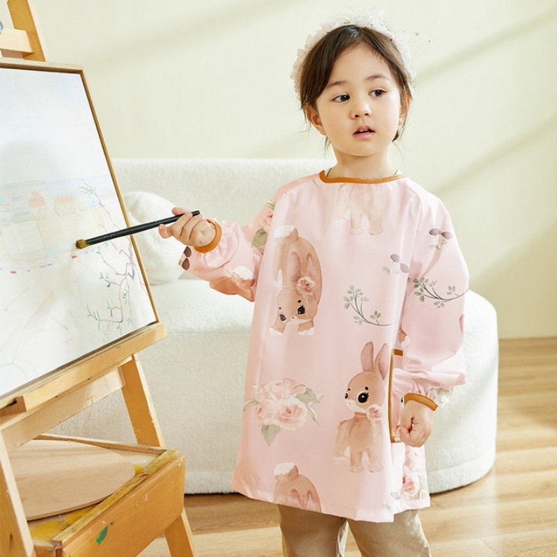 어린이 방수 미술 커버 셔츠 긴 소매 페인팅 앞치마 유 - Art Craft Preschool 리뷰 및 가격