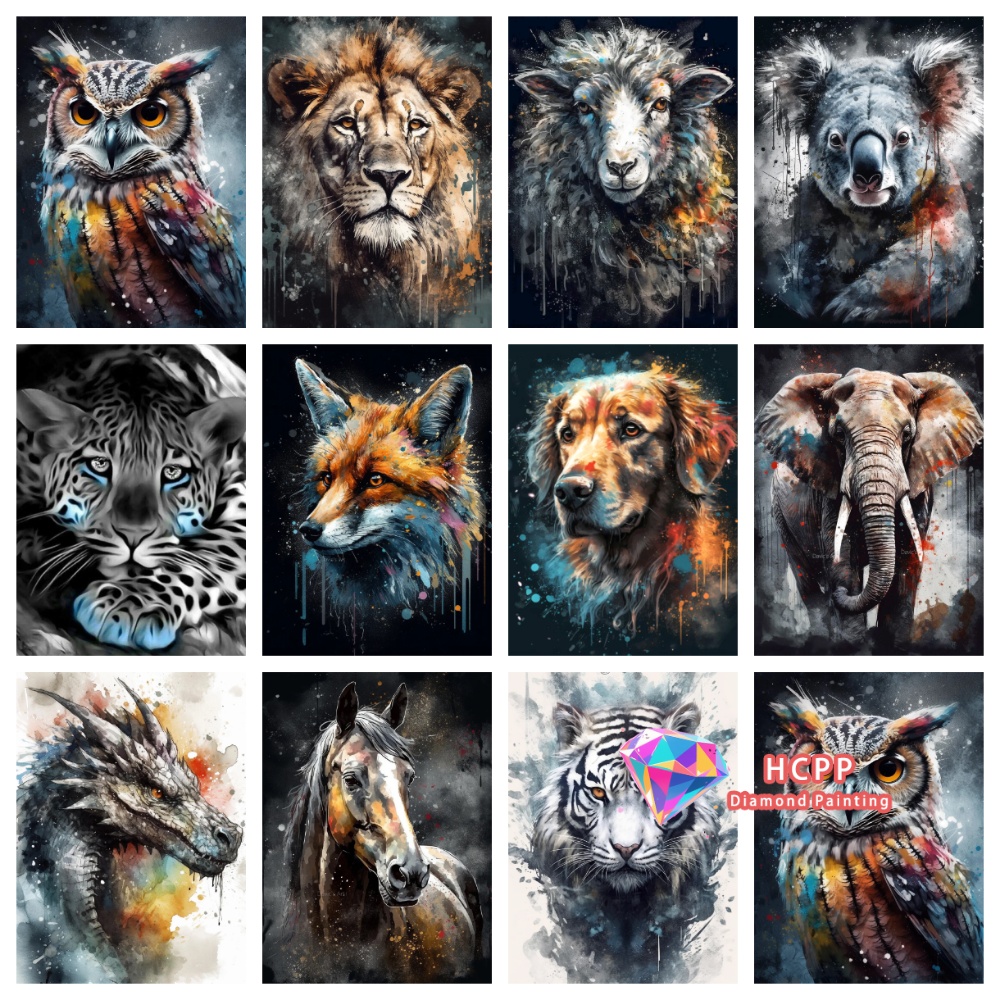 동물 사자 코알라 호랑이 다이아몬드 페인팅 키트 사각형 - Art Craft Lion 리뷰 및 가격