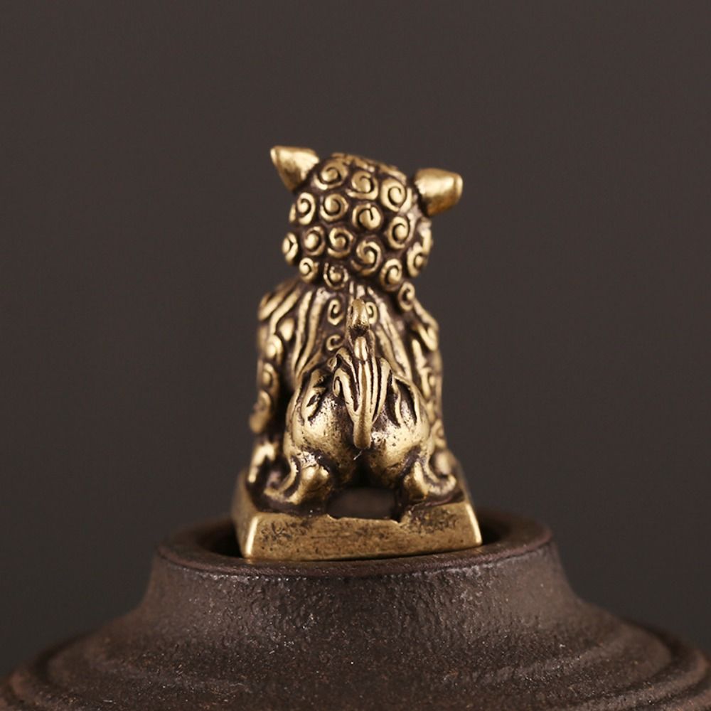 수제 고품질 차 장식품 데스크탑 장식품 부를 가져다주는 - Art Craft Lion 리뷰 및 가격