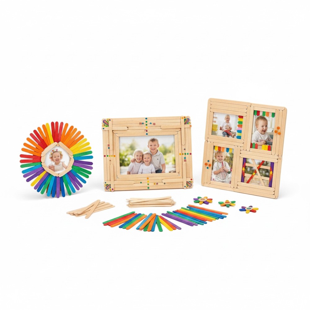 50개 색깔 나무 아이스크림 막대 DIY 공예용, 창의 - Art Craft Stick 리뷰 및 가격