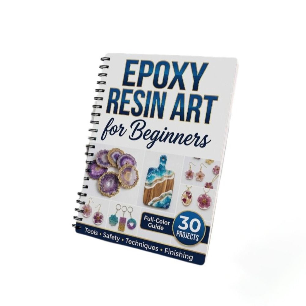 단계별 에폭시 레진 아트 핸드북 30가지 프로젝트 창의 - Art Craft Notebook 리뷰 및 가격