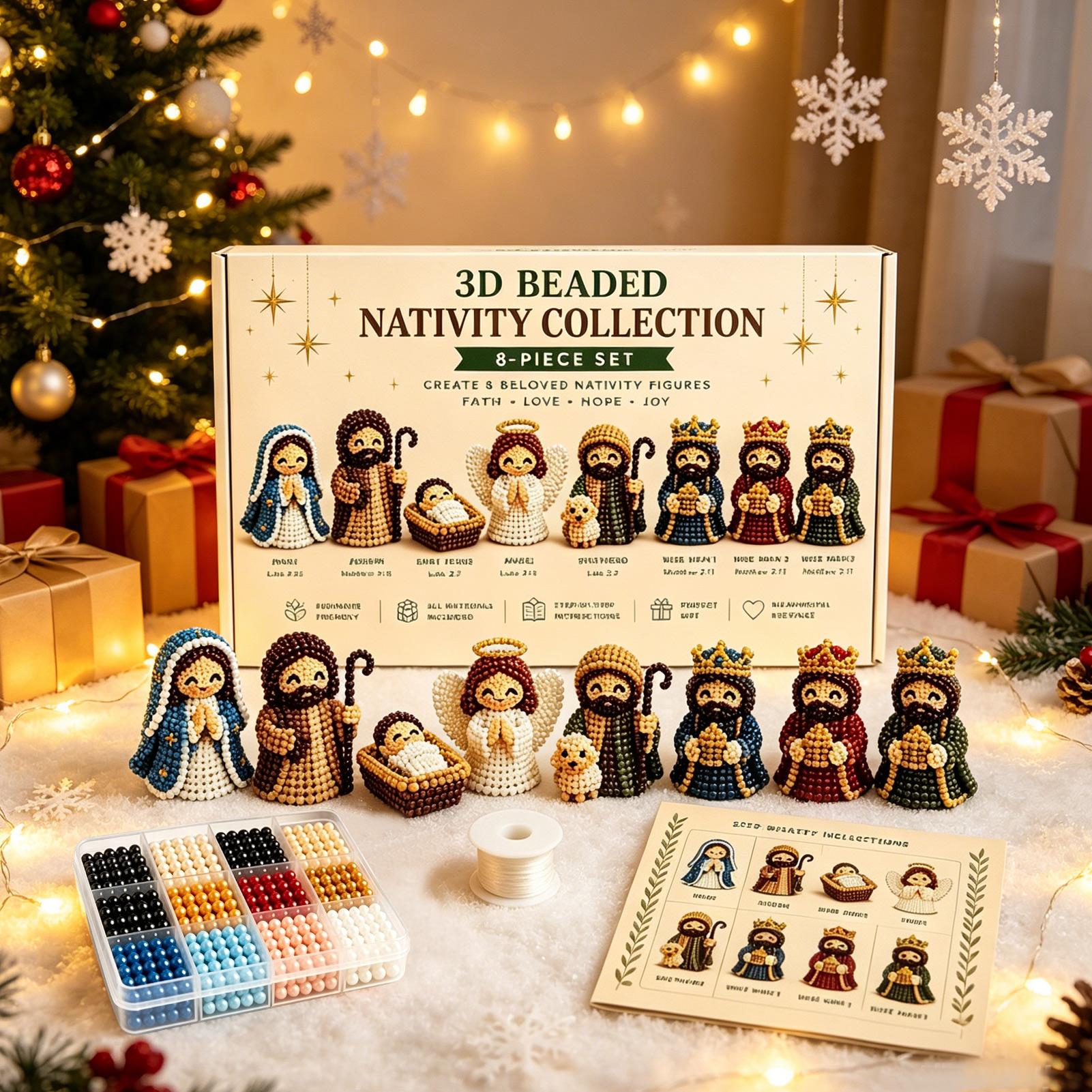 성탄절 비즈 아트 키트 3D 크리스마스 피규어 비즈 공 - Art Craft Gifts For Adults 리뷰 및 가격