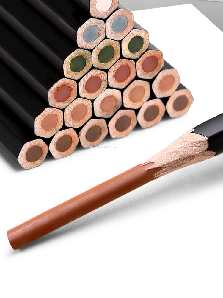 두꺼운 연필 코어 컬러 숯 연필 아트 학생 특수 스케치 - Colored Pencil Professional 리뷰 및 가격