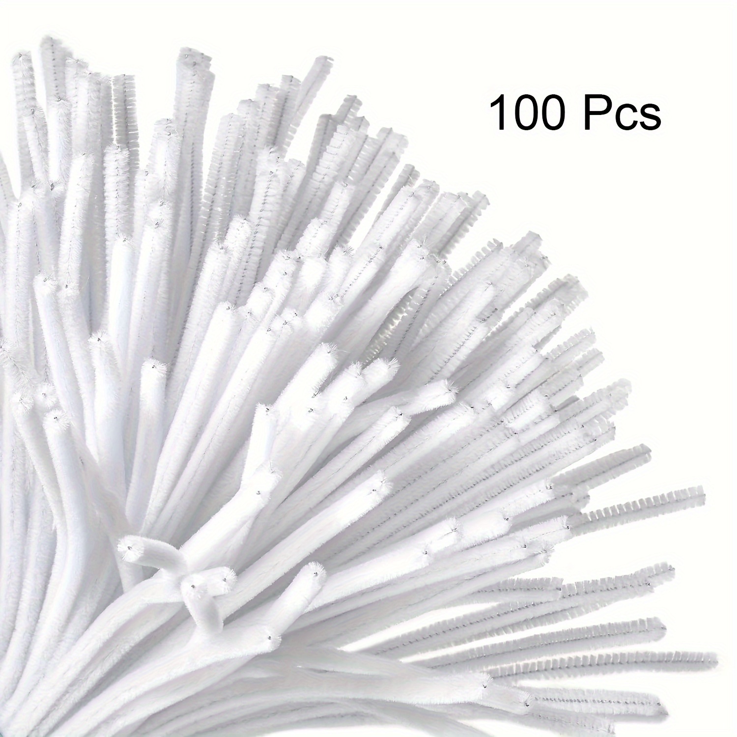 100 Pcs 흰색 파이프 클리너, 공예 용 파이프 클 - Art Craft Kids 리뷰 및 가격