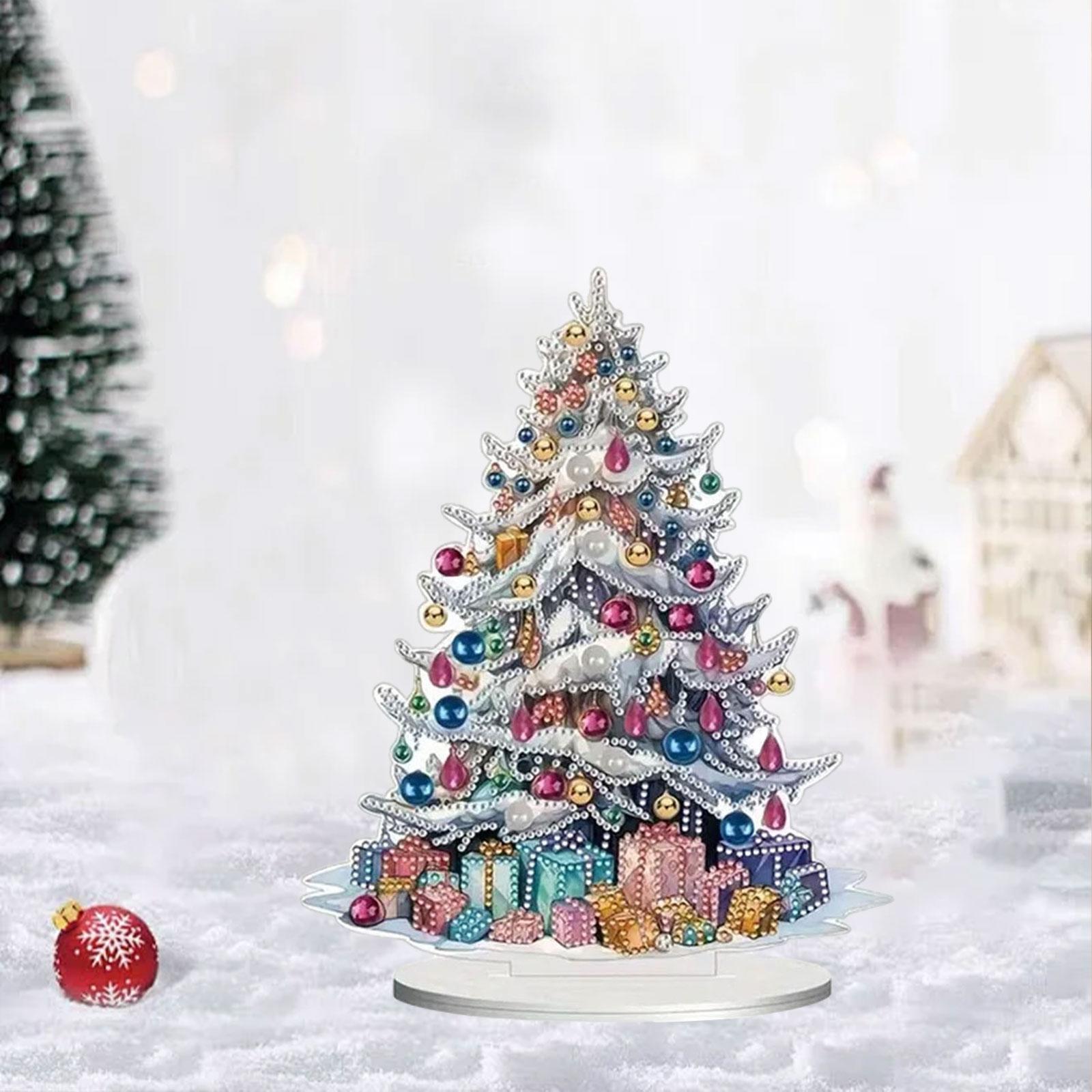 크리스마스 트리 데스크탑 장식 크리스마스 탁상 장식품  - Art And Craft Xmas Tree 리뷰 및 가격