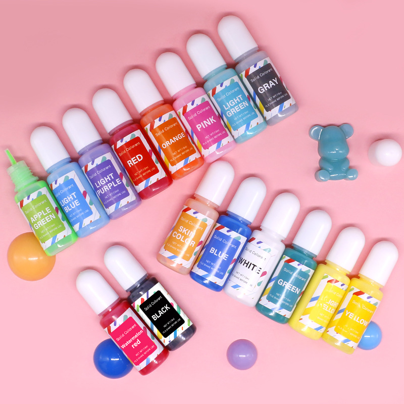 DIY 에폭시 레진 안료 키트 양초 비누 주조 착색제  - Alcohol Ink Set 리뷰 및 가격