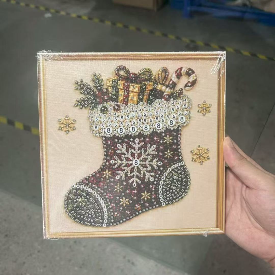 크리스마스 진주 다이아몬드 페인팅 아트 키트 (액자 포 - Art Craft Gifts For Adults 리뷰 및 가격