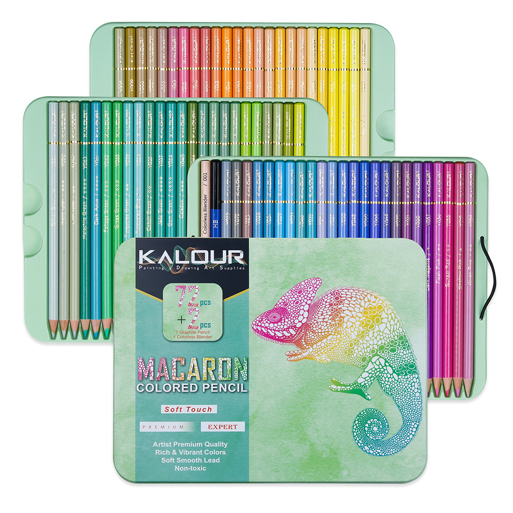 72pcs 마카롱 컬러 연필 전문 소프트 파스텔 컬러링 - Colored Pencil Professional 리뷰 및 가격