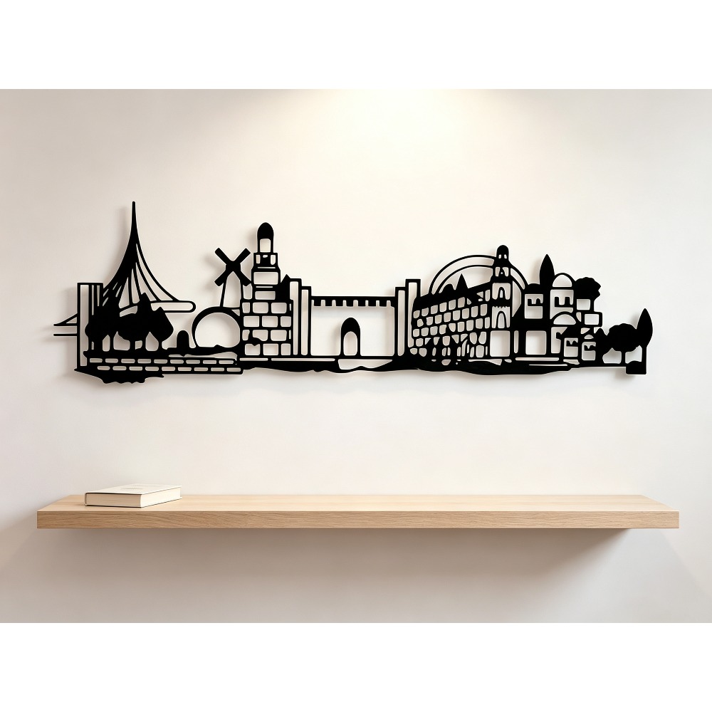 CIFBUY 금속 벽 장식 예술품, 예루살렘 스카이라인 - Art & Craft Paper Quilling 리뷰 및 가격