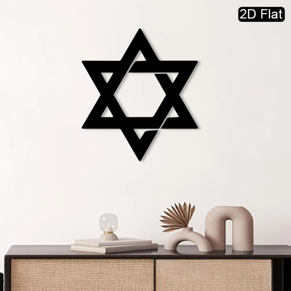 CIFBUY 철제 벽 장식 다윗의 별 금속 조각품 벽걸 - Art & Craft Kortingscode 리뷰 및 가격
