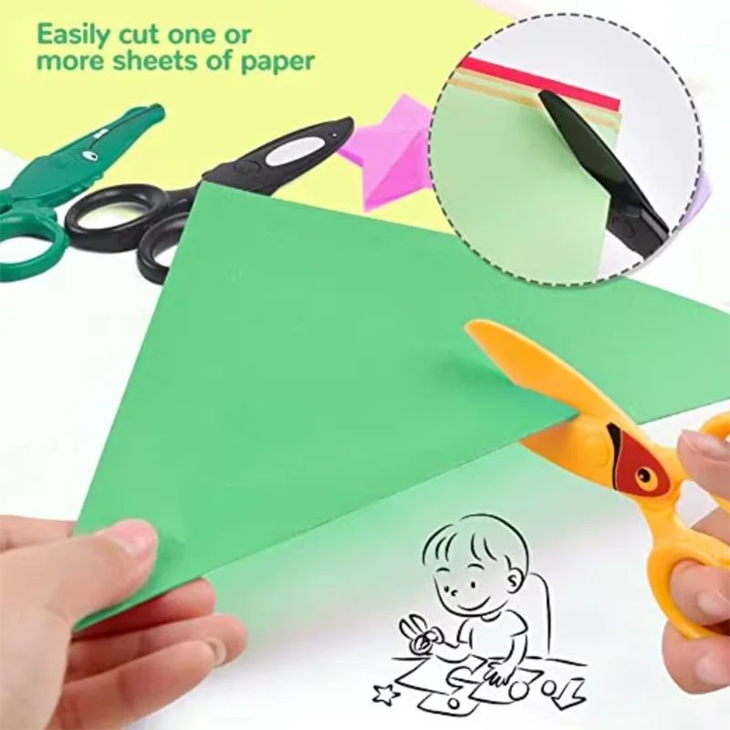어린이 수제 DIY 귀여운 유아용 훈련용 가위 어린이  - Art Craft Preschool 리뷰 및 가격