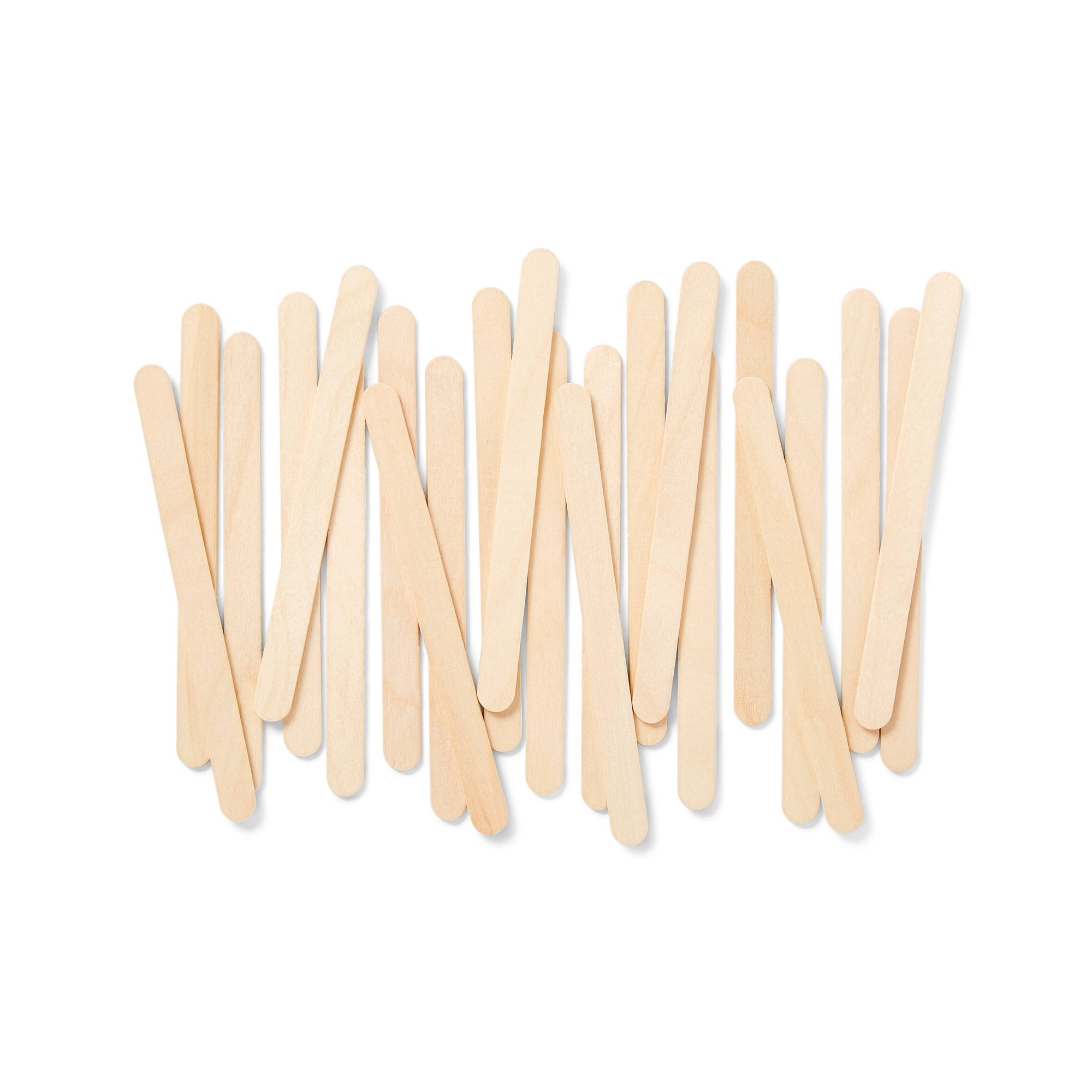 150개입 천연 나무 공예 스틱, 부드러운 아이스크림  - Art Craft Stick 리뷰 및 가격