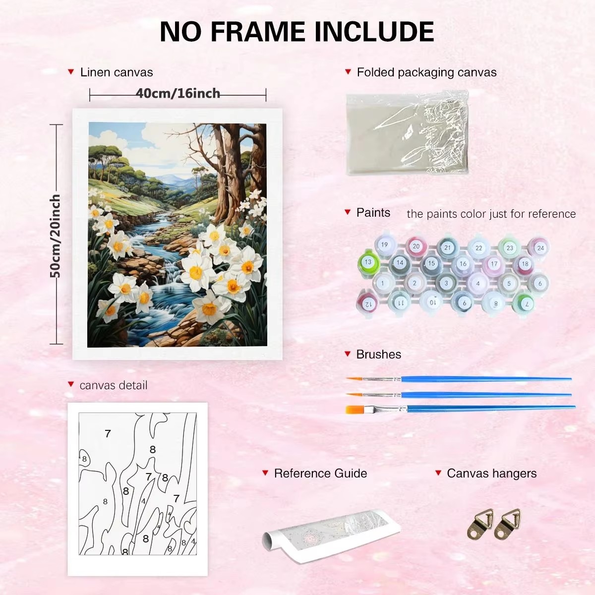 GATYZTORY 숫자로 그리는 그림 수공예품 아트 D - Art Craft Easy Ideas 리뷰 및 가격