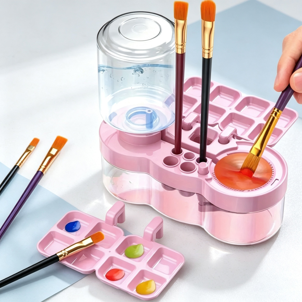 페인트 브러시 세척기 다기능 휴대용 아티스트 클리너 도 - Watercolor Brush Pen 리뷰 및 가격