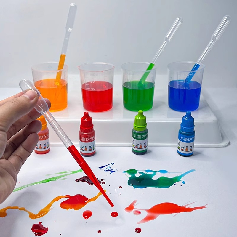 액체 색소 10ML 식품 등급 액체 색소 8가지 색상  - Alcohol Ink Set 리뷰 및 가격