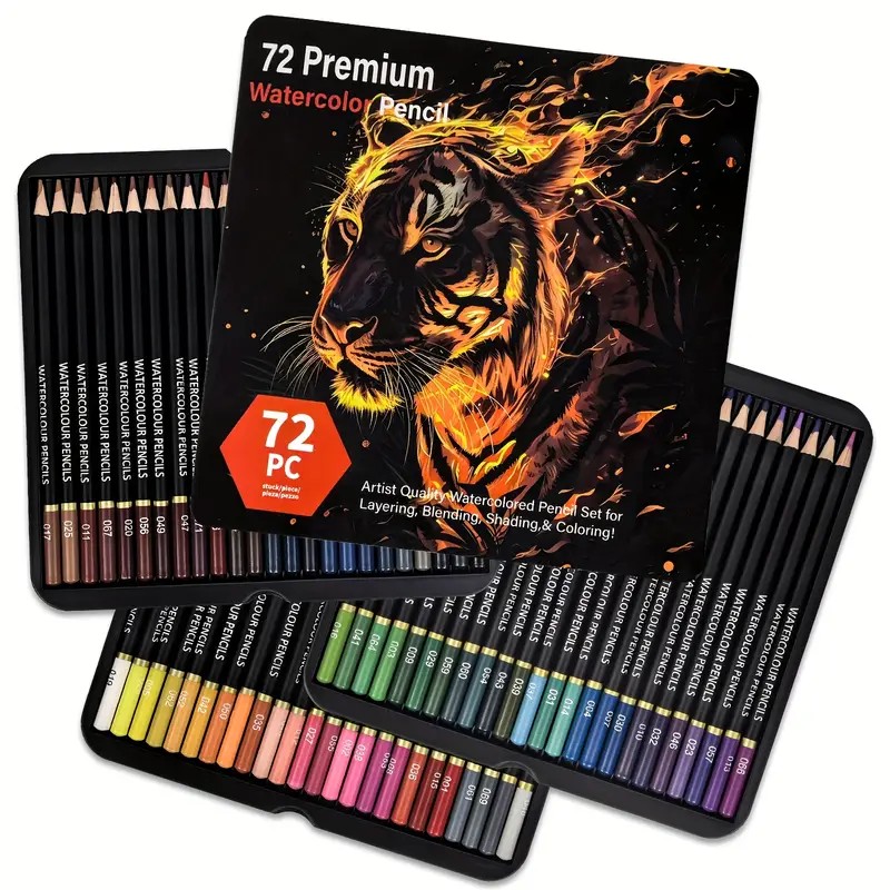 Brutfuner 72 수채화 연필 - 성인을 위한 생 - Colored Pencil Professional 리뷰 및 가격
