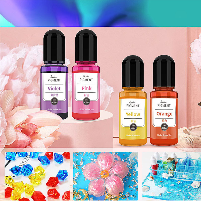 에폭시 송진 안료 아트 잉크 알코올 액체 착색 염료 잉 - Alcohol Ink Set 리뷰 및 가격