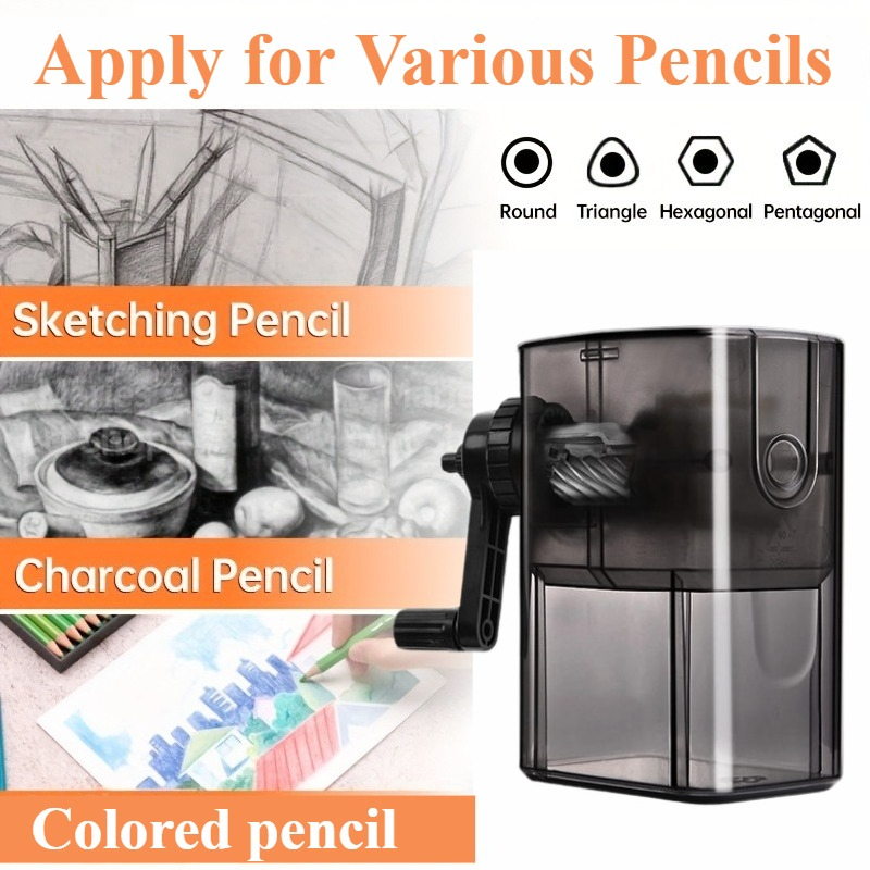 전문가용 수동 연필깎이 - 스케치, 드로잉 및 색연필용 - Colored Pencil Professional 리뷰 및 가격