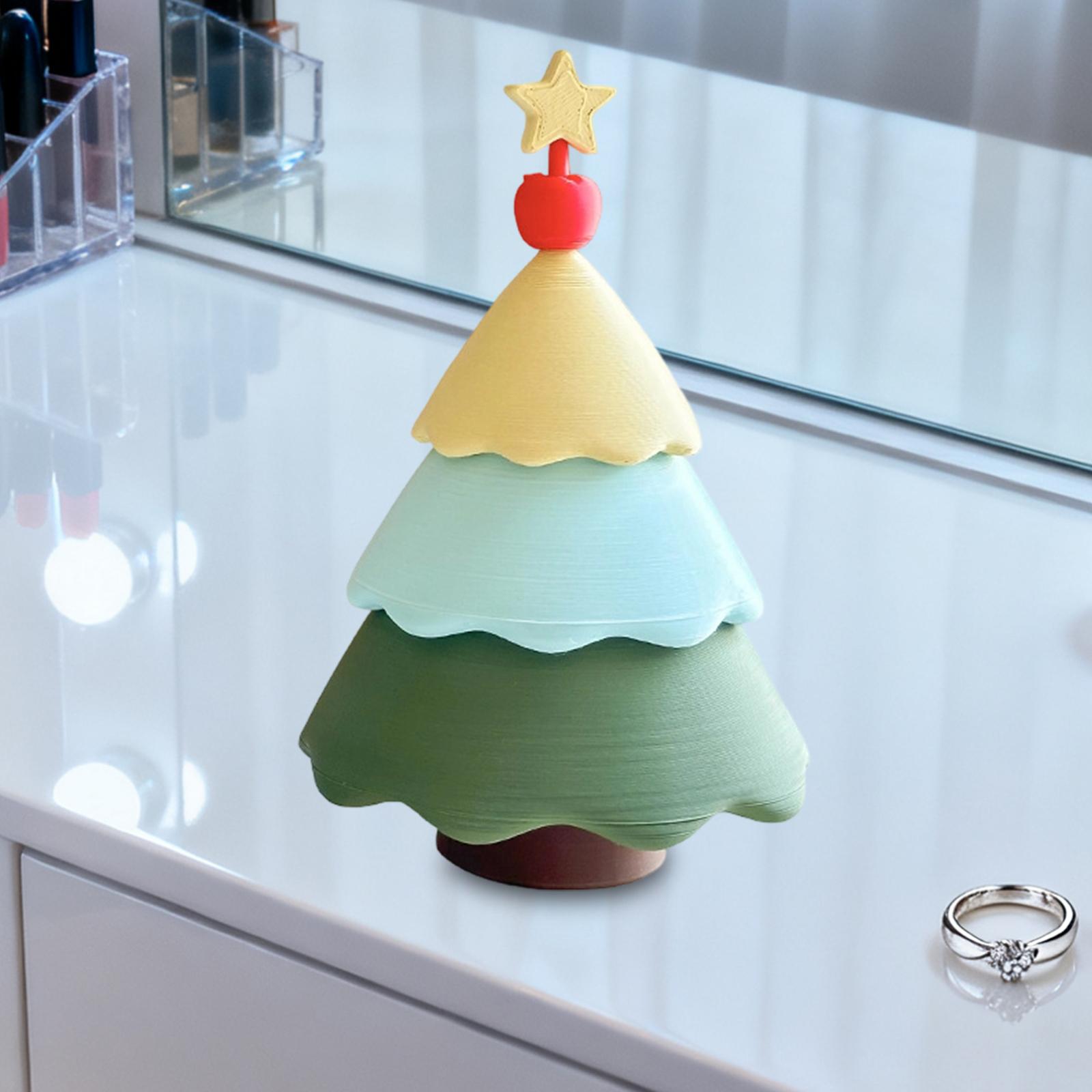 크리스마스 트리 보석함 작은 기념품 생일 선물 수집품  - Art And Craft Xmas Tree 리뷰 및 가격