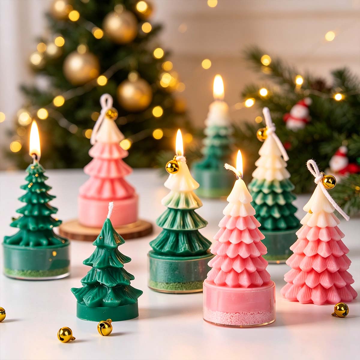 3D 크리스마스 트리 실리콘 캔들 몰드 DIY 크리스마 - Art And Craft Xmas Tree 리뷰 및 가격