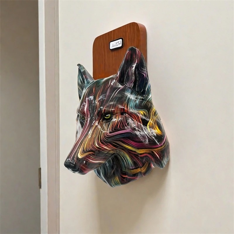 빈티지 스타일 레진 동물 벽 장식, 독창적인 사자, 늑 - Art Craft Lion 리뷰 및 가격