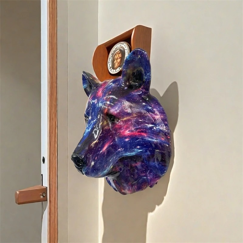 빈티지 스타일 레진 동물 벽 장식, 독창적인 사자, 늑 - Art Craft Lion 리뷰 및 가격